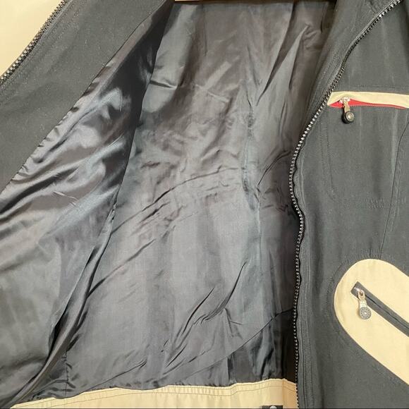 Jamie Sadock jacket women's size small black cream colorblock zip golf - Picture 13 of 15